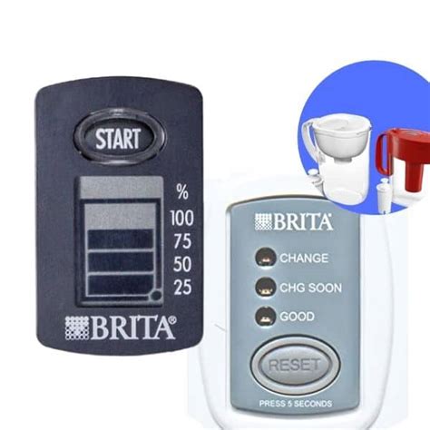 brita filter indicator light|BRITA FILTER CHANGE INDICATOR USER。